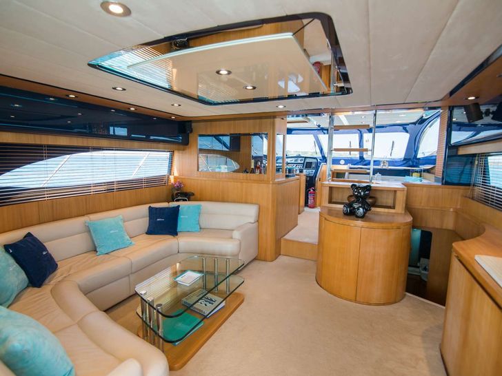 ANTAMAR II Riva Dolcevita 70 - saloon wide shot ANTAMAR II Riva Dolcevita 70 - saloon wide shot