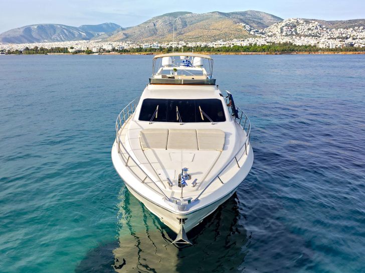 ANTAMAR II Riva Dolcevita 70 - bow view ANTAMAR II Riva Dolcevita 70 - bow view