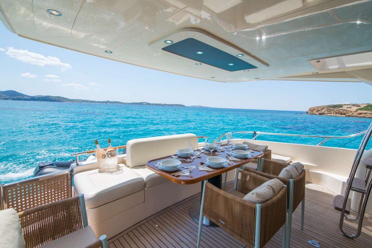Charter Yacht ANTAMAR II - Riva Dolcevita 70 - 4 Cabins - Athens - Mykonos - Paros - Cyclades - Greece