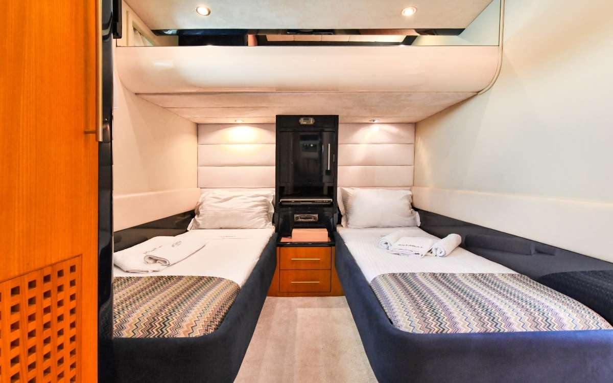 Charter Yacht ANTAMAR II - Riva Dolcevita 70 - 4 Cabins - Athens - Mykonos - Paros - Cyclades - Greece