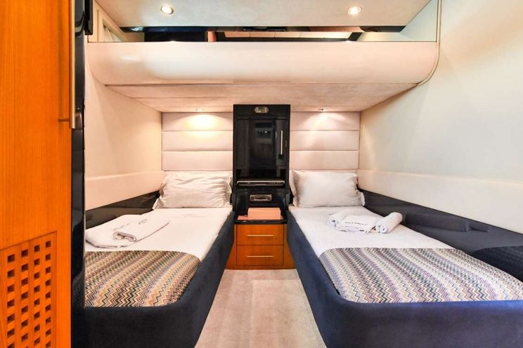 Charter Yacht ANTAMAR II - Riva Dolcevita 70 - 4 Cabins - Athens - Mykonos - Paros - Cyclades - Greece