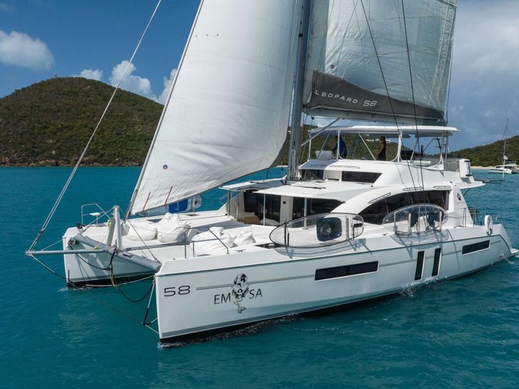 EMYSA Leopard 58 - side profile EMYSA Leopard 58 - side profile