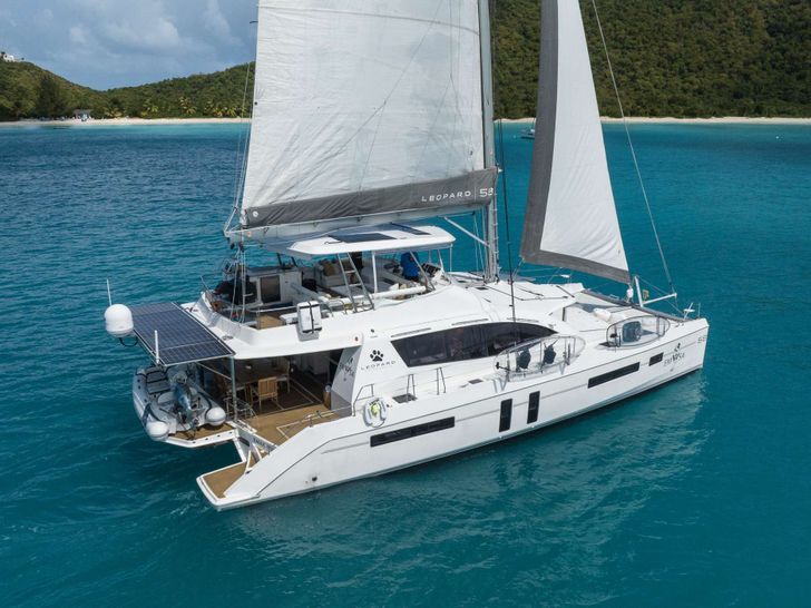 EMYSA Leopard 58 - side aft view EMYSA Leopard 58 - side aft view