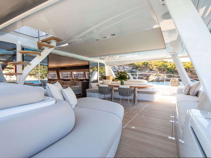 SASTA Lagoon Seventy 8 Aft Deck