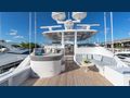 NO SHORTCUTS - Westport 112,flybridge seating lounge and sun bed