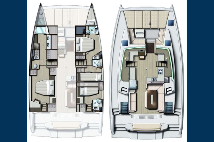 Layout for DEBORAH ANNE - Yacht layout