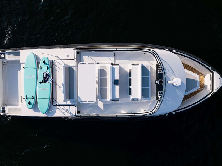 GO N HOT - Dutch Craft 56,top view,flybridge view GO N HOT - Dutch Craft 56,top view,flybridge view