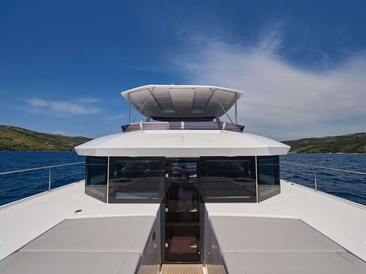 GOOD VIBES - Leopard 53,flybridge panoramic shot GOOD VIBES - Leopard 53,flybridge panoramic shot
