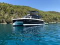 UMBRELLA VICTORIA - Fountaine Pajot 44 ft,panoramic shot with waterline