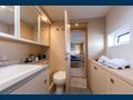 UMBRELLA VICTORIA - Fountaine Pajot 44 ft,master cabin's toilet and sink