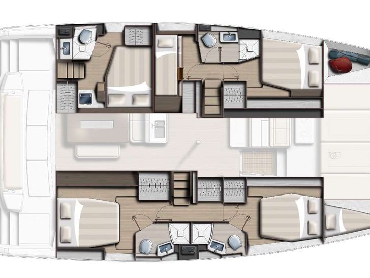 PLATINIUM - Bali 4.6,catamaran yacht layout PLATINIUM - Bali 4.6,catamaran yacht layout