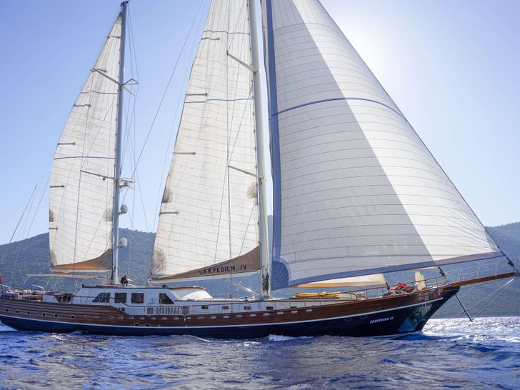 LA BELLA VITA Custom Gulet 47m - side profile LA BELLA VITA Custom Gulet 47m - side profile