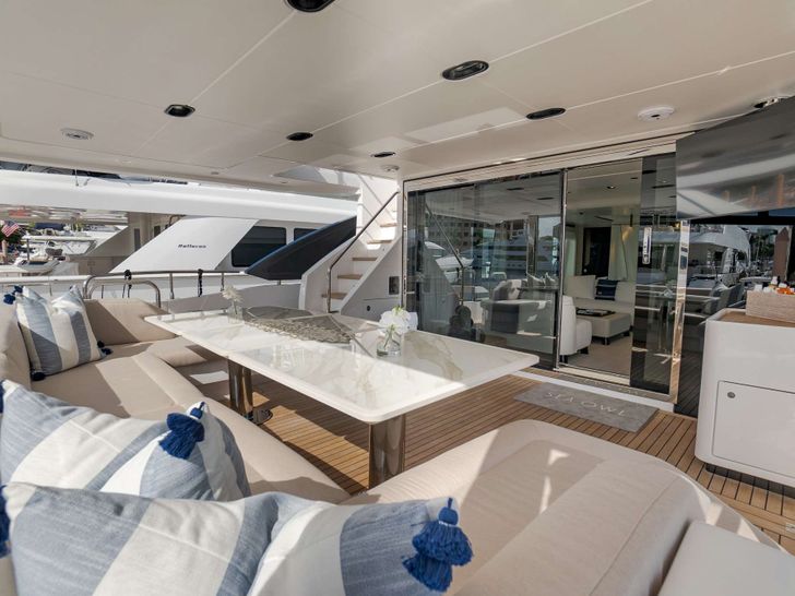 SEA OWL Azimut Grande 27m Crewed Motor Yacht Main Deck Aft SEA OWL Azimut Grande 27m Crewed Motor Yacht Main Deck Aft