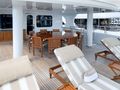 ARTEMIS Christensen 45m Crewed Motor Yacht Bridge Deck Aft Sunpads ARTEMIS Christensen 45m Crewed Motor Yacht Bridge Deck Aft Sunpads