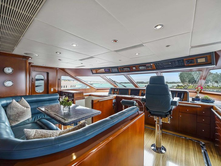 ARTEMIS Christensen 45m Crewed Motor Yacht Bridge ARTEMIS Christensen 45m Crewed Motor Yacht Bridge