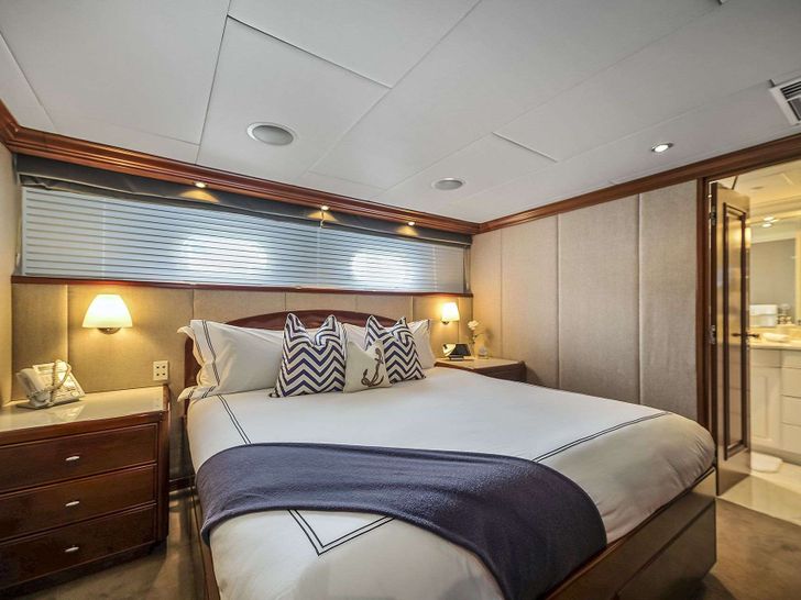 ARTEMIS Christensen 45m Crewed Motor Yacht VIP Cabin ARTEMIS Christensen 45m Crewed Motor Yacht VIP Cabin