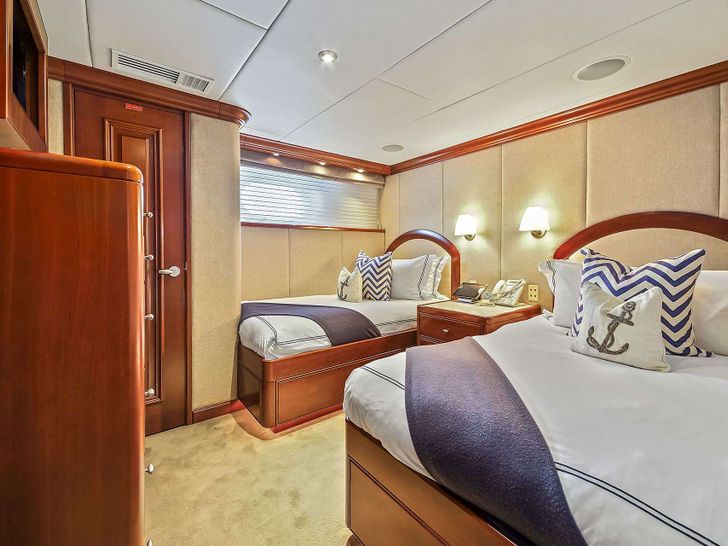 ARTEMIS Christensen 45m Crewed Motor Yacht Twin Cabin ARTEMIS Christensen 45m Crewed Motor Yacht Twin Cabin