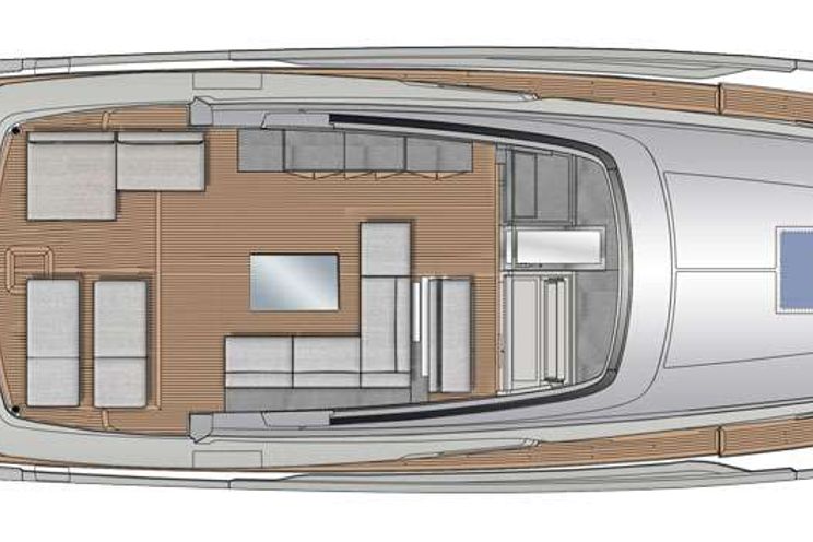 Layout for LUAR - yacht layout flybridge