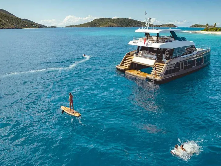SOL Sunreef 80 ECO - anchored SOL Sunreef 80 ECO - anchored