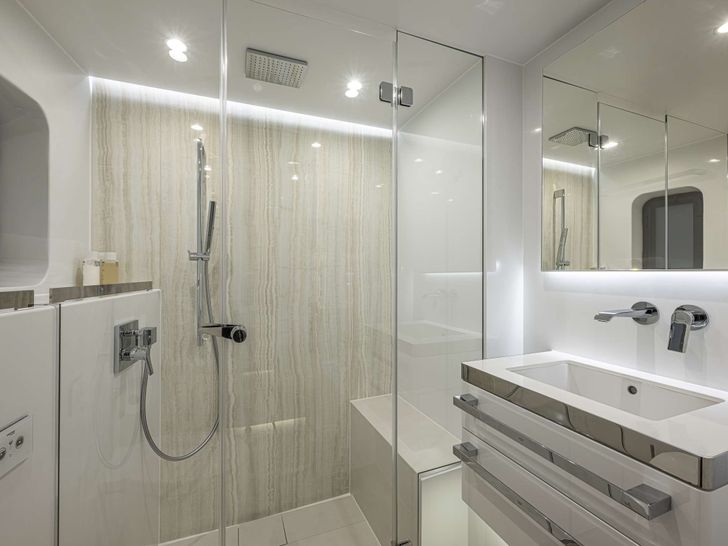 SOL Sunreef 80 ECO - master cabin bathroom SOL Sunreef 80 ECO - master cabin bathroom