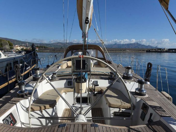 FOLLIA - Custom Yacht 65 ft,sundeck panoramic shot FOLLIA - Custom Yacht 65 ft,sundeck panoramic shot