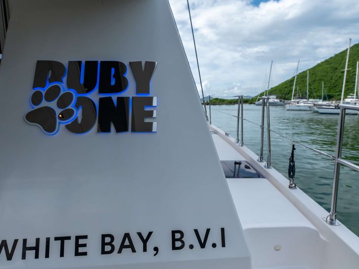 RUBY ONE Leopard 58 - logo RUBY ONE Leopard 58 - logo