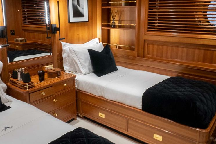 Charter Yacht ALMYRA II - Perini Navi 164 - 5 Cabins - Sicily - Naples - French Riviera - Corsica - Sardinia - Greece - Croatia - Caribbean