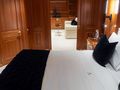 ALMYRA II - Perini Navi 164,master cabin bed ALMYRA II - Perini Navi 164,master cabin bed