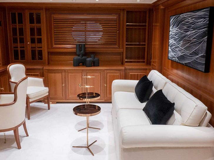 ALMYRA II - Perini Navi 164,office cabin with seating(convertible to another cabin) ALMYRA II - Perini Navi 164,office cabin with seating(convertible to another cabin)