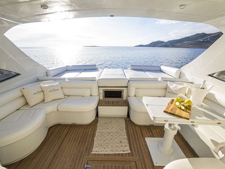 LAKOUPETI - Pershing 16 m,aft saloon panoramic shot LAKOUPETI - Pershing 16 m,aft saloon panoramic shot