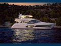 HIDEAWAY - Sunseeker 23 m,anchored at night