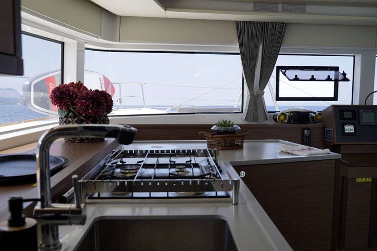 Charter Yacht BLUE VELVET - Lagoon 52 - 6 Cabins - Lefkas - Corfu - Zakynthos - Ionian Sea - Greece