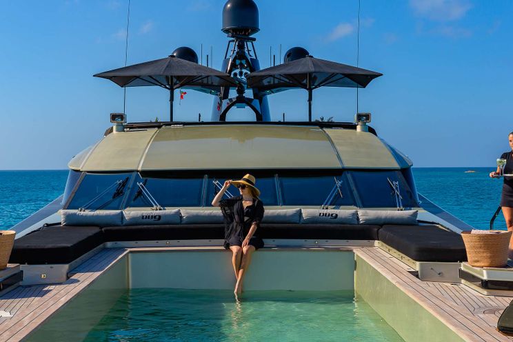 Charter Yacht DB9 - Palmer Johnson 52m - 5 Cabins - Nassau - Staniel Cay - Exumas