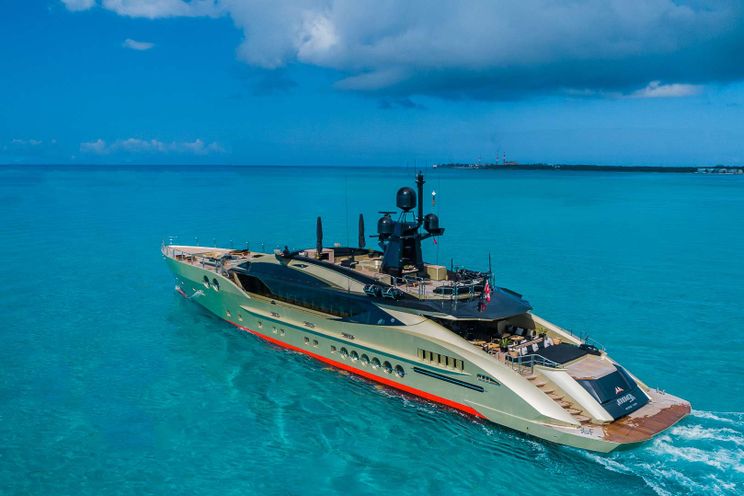 Charter Yacht DB9 - Palmer Johnson 52m - 5 Cabins - Nassau - Staniel Cay - Exumas