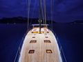 NADAMAS YYachts Y8 - upper deck at night NADAMAS YYachts Y8 - upper deck at night