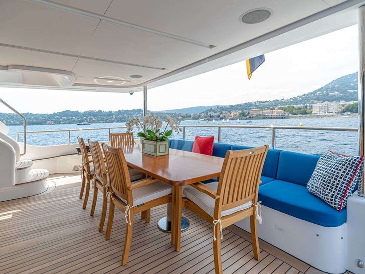 JUS CHILLN 3 - Main Aft Deck JUS CHILLN 3 - Main Aft Deck