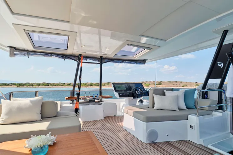 Charter Yacht ELLY - Fountaine Pajot Power 67 - 4 Cabins - Athens - Mykonos - Paros - Cyclades - Greece