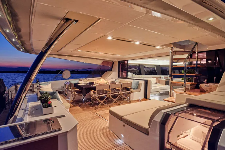 Charter Yacht ELLY - Fountaine Pajot Power 67 - 4 Cabins - Athens - Mykonos - Paros - Cyclades - Greece