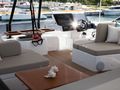 ELLY Fountaine Pajot Power 67 - flybridge seating ELLY Fountaine Pajot Power 67 - flybridge seating