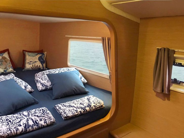 Starboard forward guest suite Starboard forward guest suite