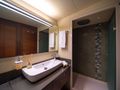 DOUBLE EAGLE 40m Custom Gulet Master Bathroom DOUBLE EAGLE 40m Custom Gulet Master Bathroom