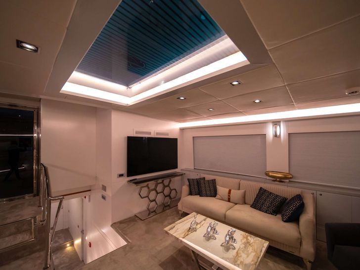 DOUBLE EAGLE 40m Custom Gulet Lounge 2 DOUBLE EAGLE 40m Custom Gulet Lounge 2