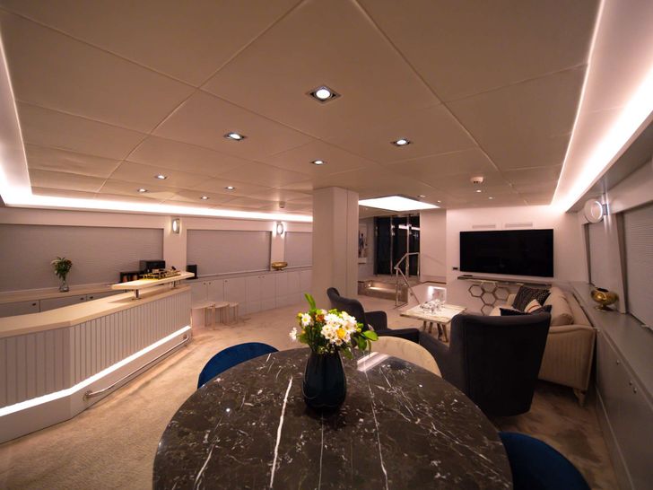 DOUBLE EAGLE 40m Custom Gulet Lounge DOUBLE EAGLE 40m Custom Gulet Lounge