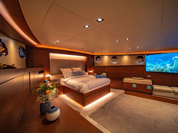 DOUBLE EAGLE 40m Custom Gulet Master Cabin DOUBLE EAGLE 40m Custom Gulet Master Cabin