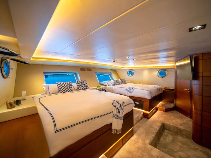DOUBLE EAGLE 40m Custom Gulet Twin Beds DOUBLE EAGLE 40m Custom Gulet Twin Beds