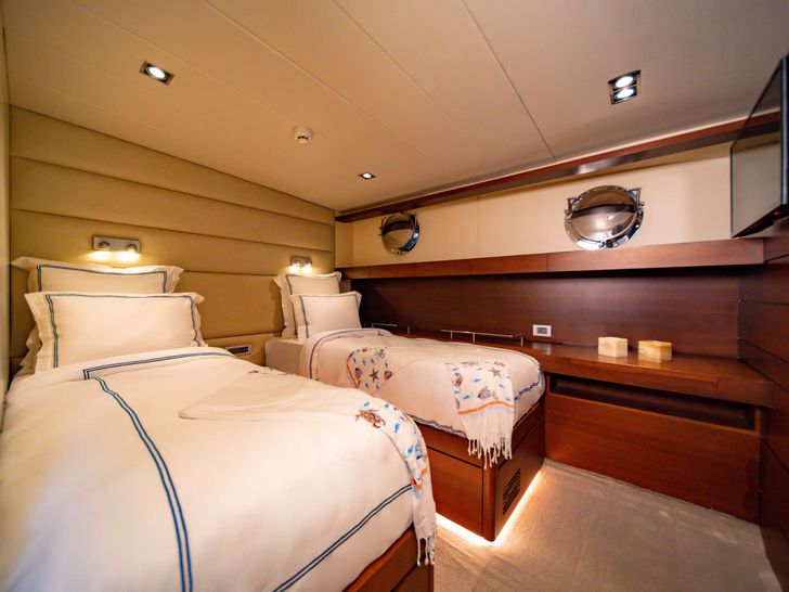 DOUBLE EAGLE 40m Custom Gulet Twin Beds