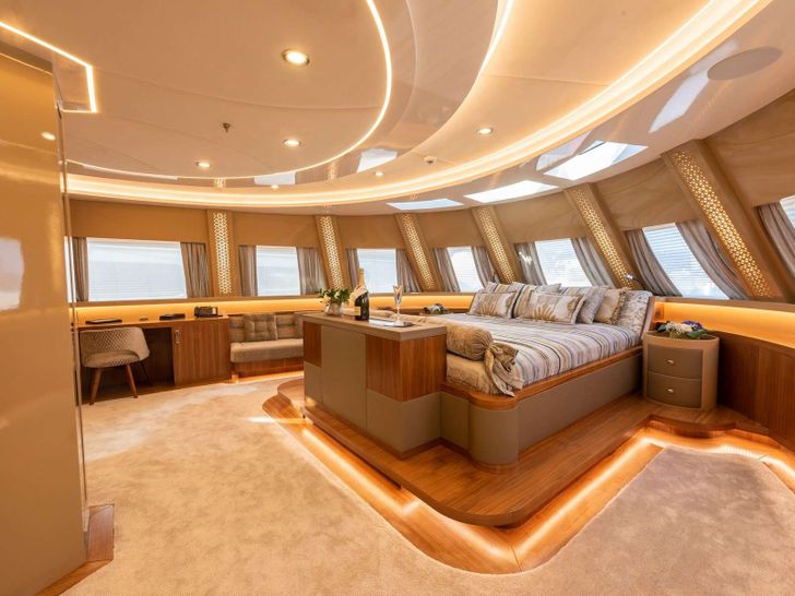 ARESTEAS 51m Custom Gulet Master Cabin ARESTEAS 51m Custom Gulet Master Cabin
