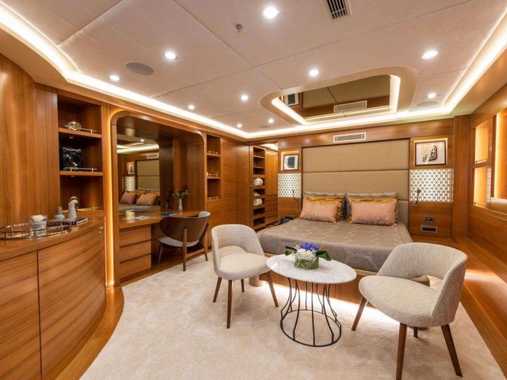 ARESTEAS 51m Custom Gulet VIP Cabin 2 ARESTEAS 51m Custom Gulet VIP Cabin 2