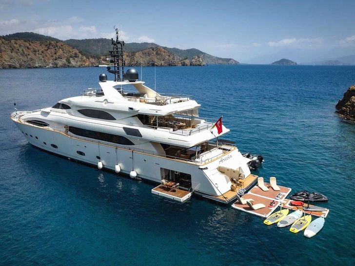 ARIELA - stern view ARIELA - stern view