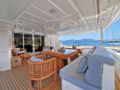 ARIELA 40m CRN Ancona Motor Yacht Seating Upper Deck